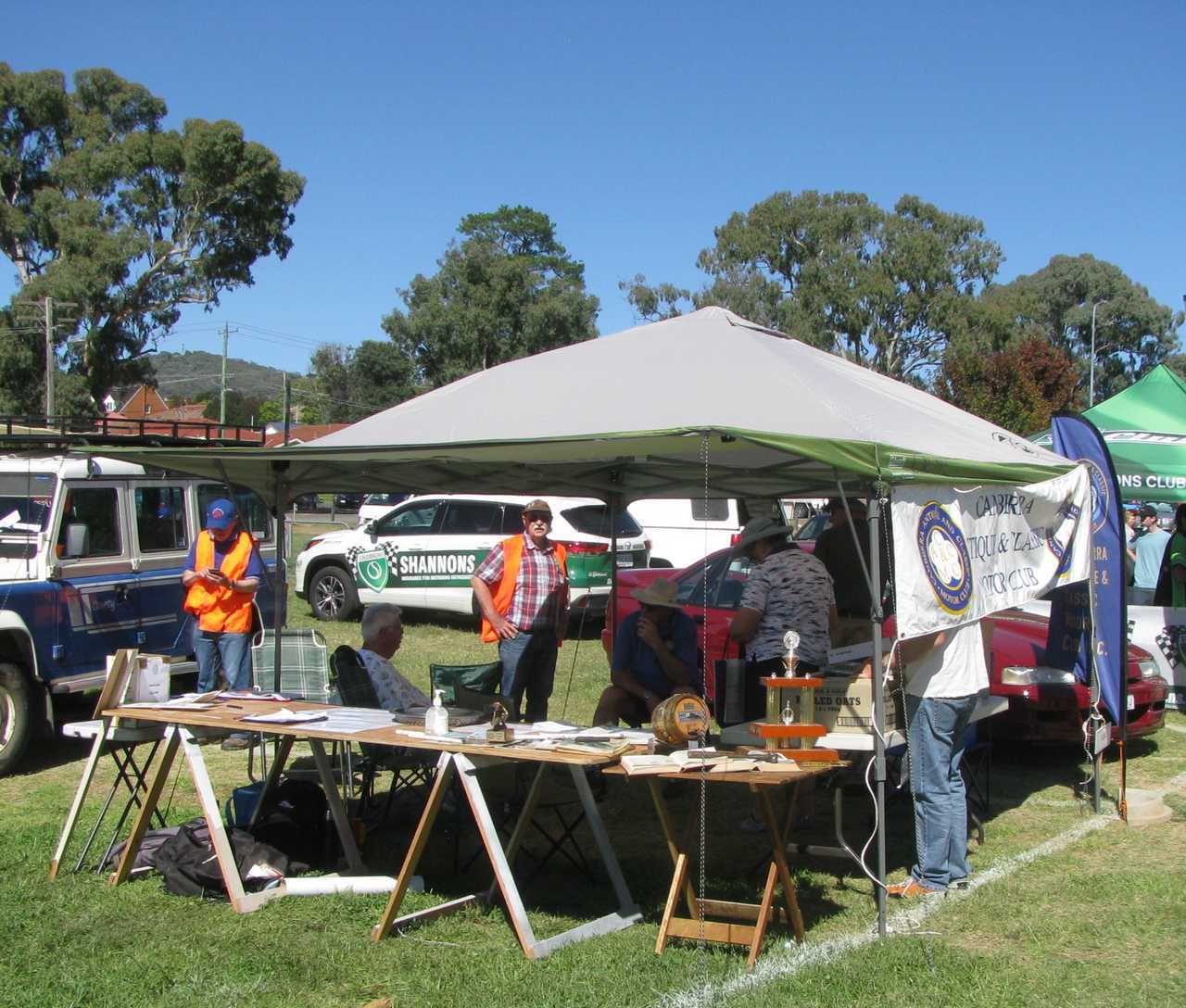 Photo of people at CACTMC's Shannons Wheels 2021