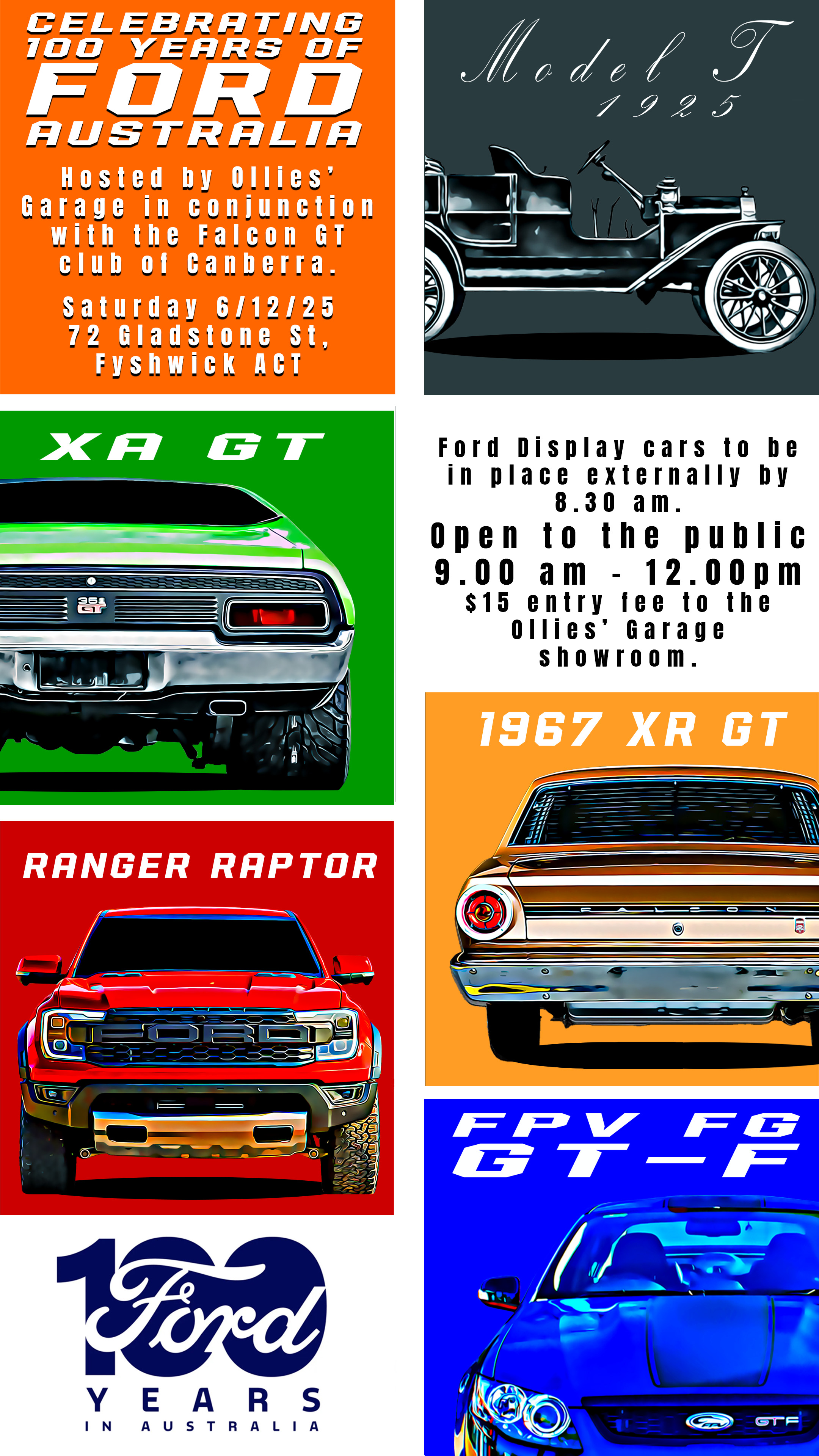 Fords 100 years in Oz