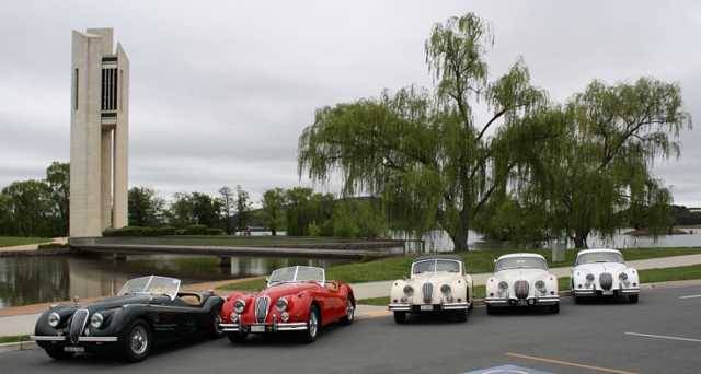 Jags beside Lake Burley Griffin